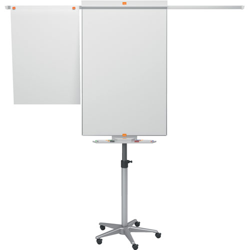 Nobo 1901920 Impression Pro Nano Clean Mobile Flipchart Easel including extendable arms