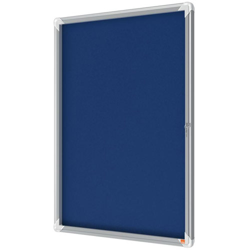 Nobo 1902556 Premium Plus Internal Glazed Case Blue Felt 9 x A4