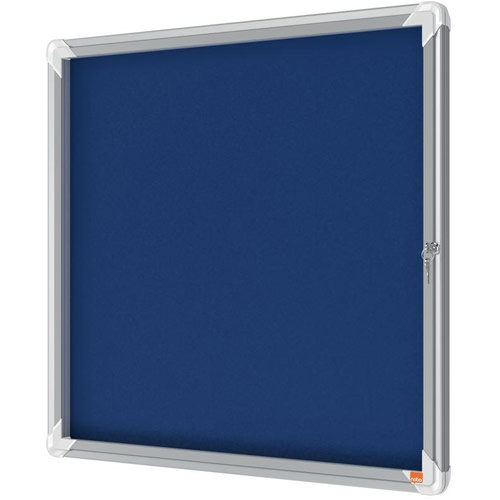 Nobo 1902555 Premium Plus Internal Glazed Case Blue Felt 6 x A4