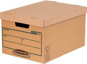 Fellowes 4470701 Earth Large Storage Box Pack of 10
