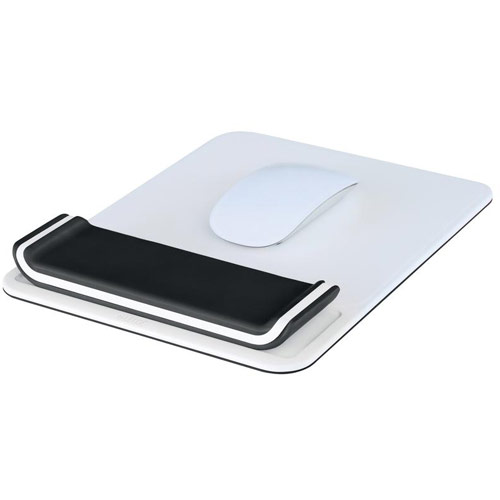Leitz Ergo WOW Mouse Pad with Adjustable Wrist Rest Black
