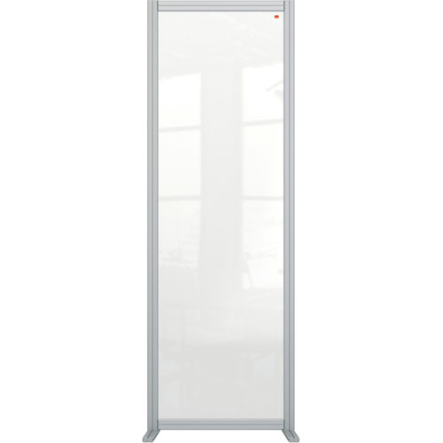 Nobo Premium Plus Clear Acrylic Protective Room Divider Screen Modular System 600x1800mm