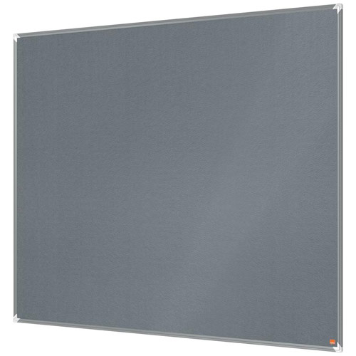 Nobo 1915198 Premium Plus Grey Felt Notice Board 1500x1200mm