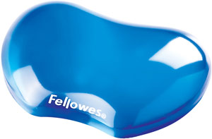 Fellowes 91177-72 Crystal Gel Flex Wrist Rest