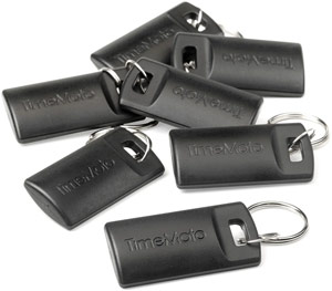 TimeMoto RF-110 RFID Key Fobs - Pack of 25