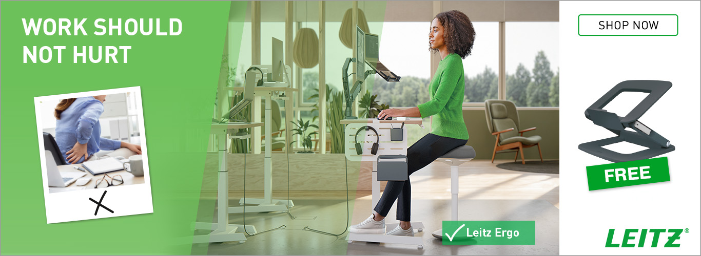 Leitz Q3 2026 Ergonomic - Free Laptop Riser