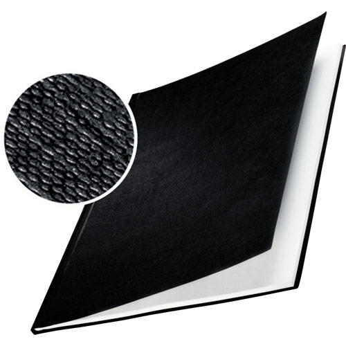 Leitz Hardcover Black Linen Finishes