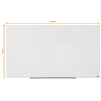 Nobo 1905177 Impression Pro Glass Magnetic Whiteboard 1260x710mm