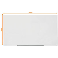 Nobo 1905178 Impression Pro Glass Magnetic Whiteboard 1900x1000mm