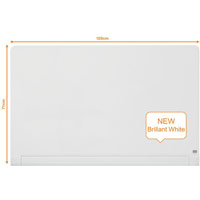 Nobo 1905192 Impression Pro Glass Magnetic Whiteboard 1260x710mm