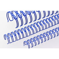 Renz Binding Wires 3:1 A4 - Blue - 6.9mm 100pk