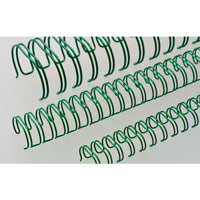 Renz Binding Wires 3:1 A4 - Green - 11mm 100pk