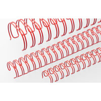 Renz Binding Wires 3:1 A5 -Red - 14.3mm 50pk