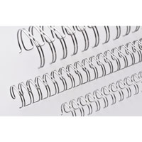 Renz Binding Wires 3:1 A4 - N-C Silver - 14.3mm 50pk
